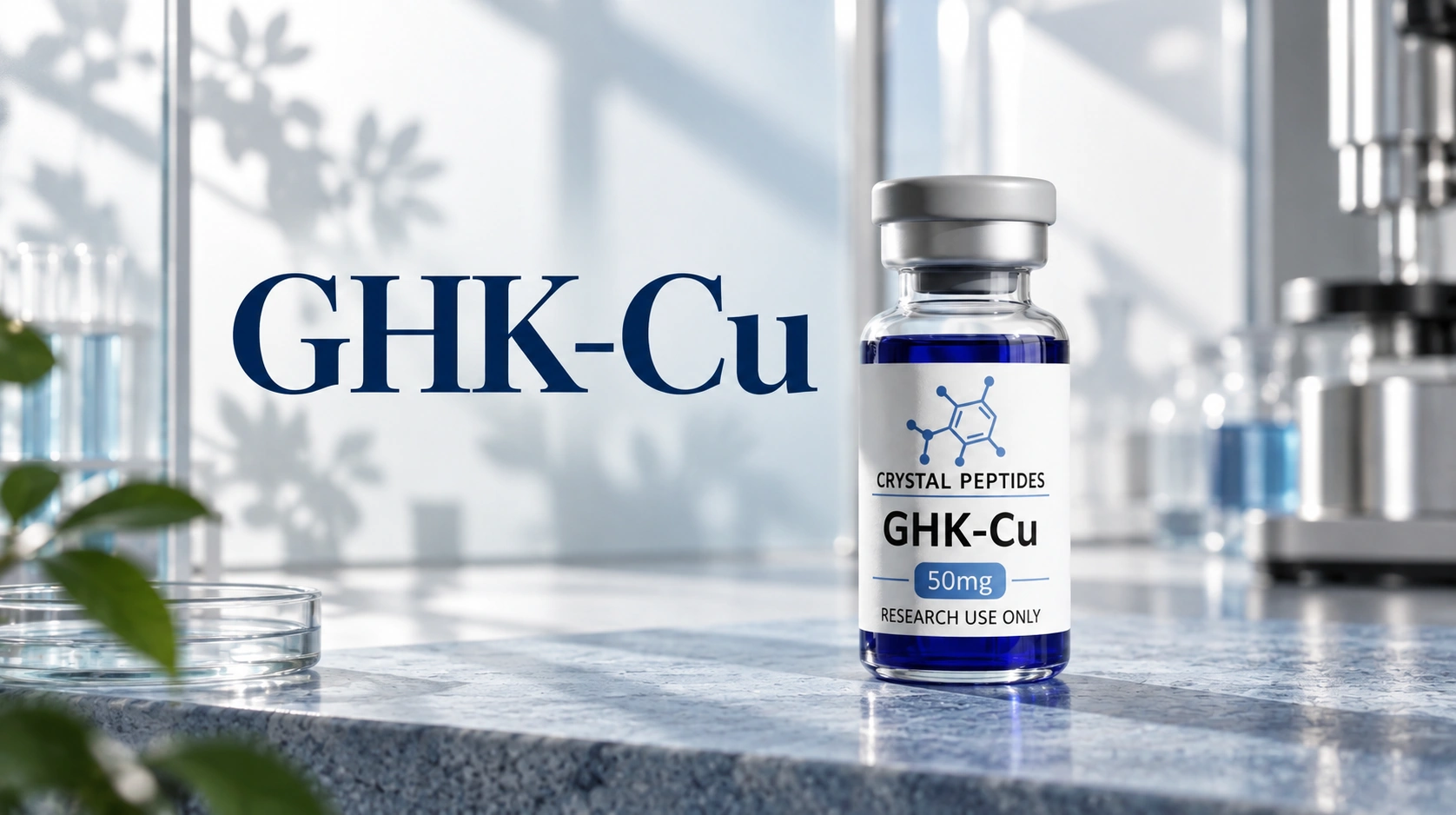 GHK-Cu: el péptido de cobre en la investigación antienvejecimiento