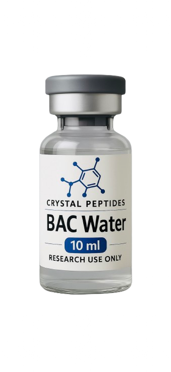 Vial de agua bacteriostática