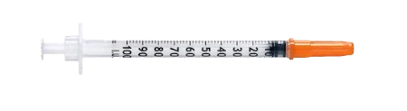 1.0ml (100 unidades) jeringa